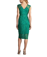Tadashi Shoji Women's Evonne Embroidered Dress