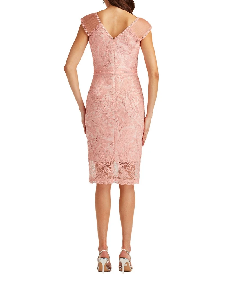 Tadashi Shoji Women's Evonne Embroidered Dress