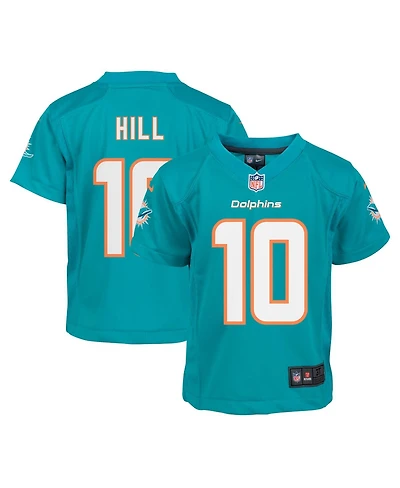 Nike Baby Boys and Girls Tyreek Hill Aqua Miami Dolphins Player Game Jersey