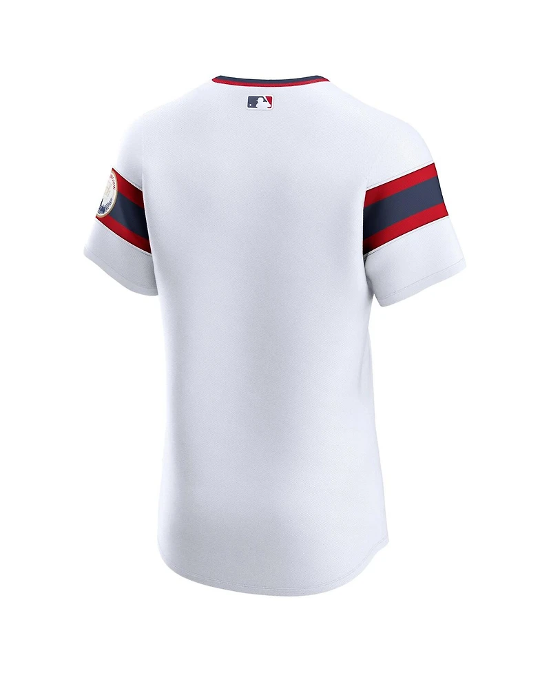 Nike Men's White Chicago Sox Alternate Vapor Premier Elite Patch Jersey