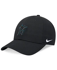 Nike Men's Black Miami Marlins Club Adjustable Hat