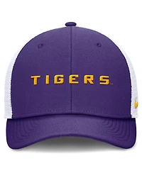 Nike Men's Purple Lsu Tigers Rise Performance Adjustable Trucker Hat