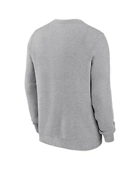 Jordan Men's Heather Gray Ucla Bruins Legacy Classic Pullover Sweatshirt