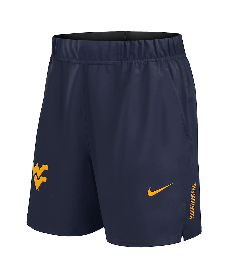 Nike Men's Navy West Virginia Mountaineers Primetime Woven Victory Performance Shorts