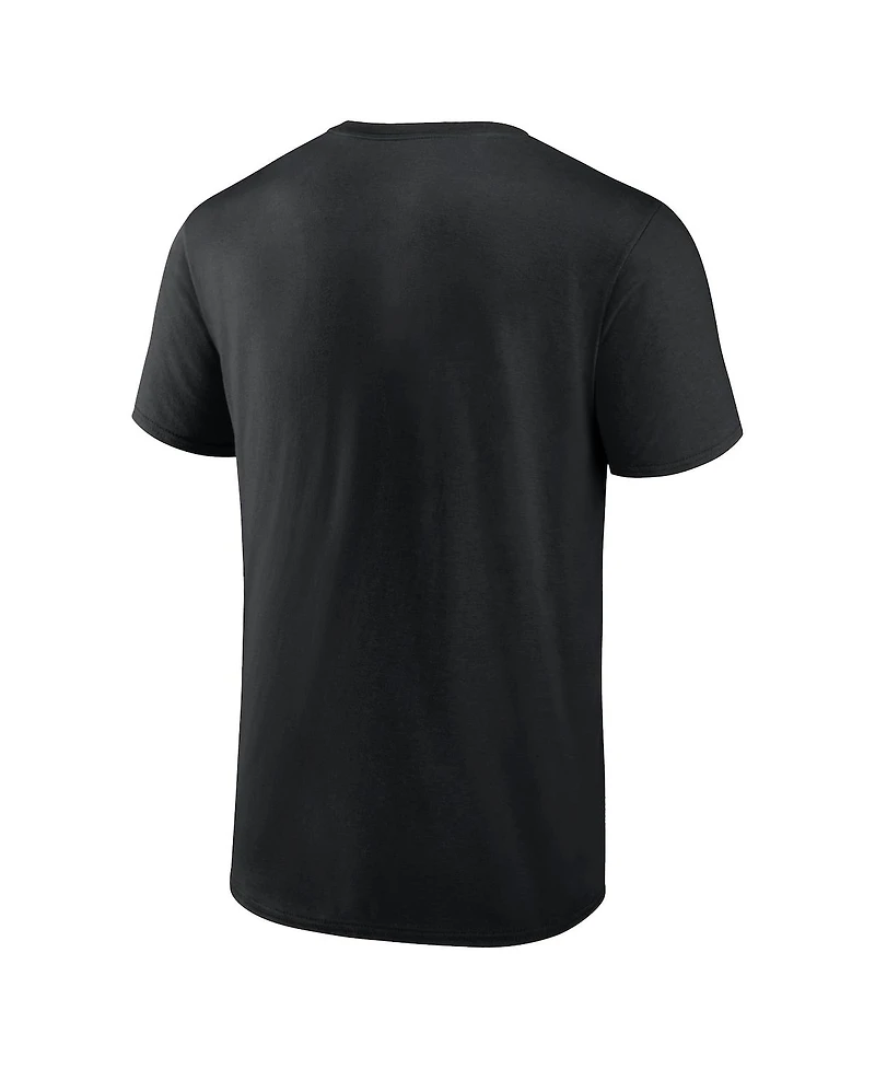 Fanatics Mto Label Men's Black Baltimore Orioles Flag T-Shirt