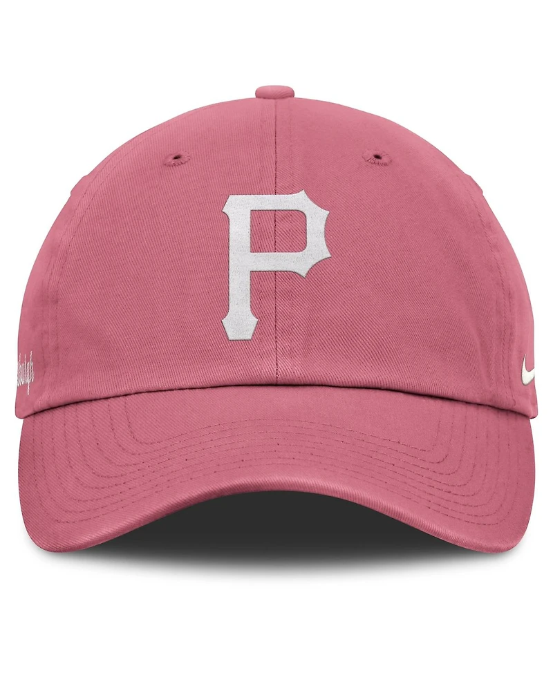 Nike Men's and Women's Pink Pittsburgh Pirates Club Adjustable Hat