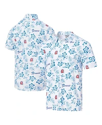 Reyn Spooner Men's White Atlanta Braves Cooperstown Collection Performance Polo Shirt