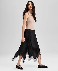 And Now This Women's Asymmetrical Hem Slip Skirt, Exclusively at Macy's