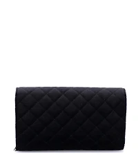 Pre-Owned Versace La Medusa Chain Clutch Quilted Velvet