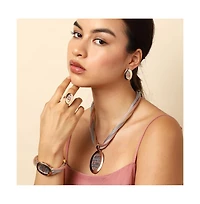 Sohi Gold-Plated Stones Jewellery Set