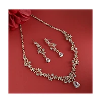 Sohi Glamorous Jewel Jewellery Set