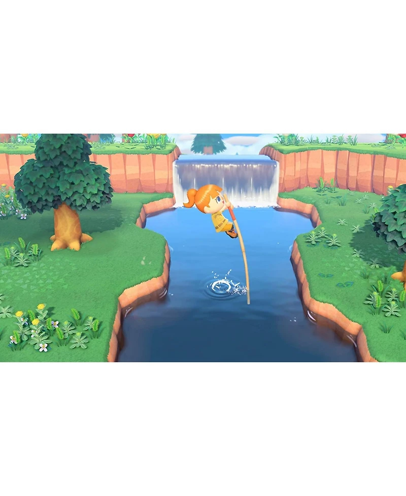 Nintendo Switch White Oled Console with Animal Crossing New Horizons, Nso 12 Month Family Membership, MightySkins Console and Controller Skin Voucher