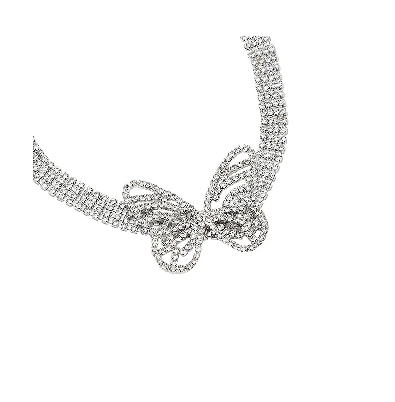 Sohi Butterfly Choker Necklace