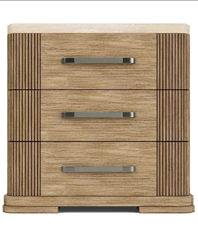 Frandlyn Stone Top Nightstand
