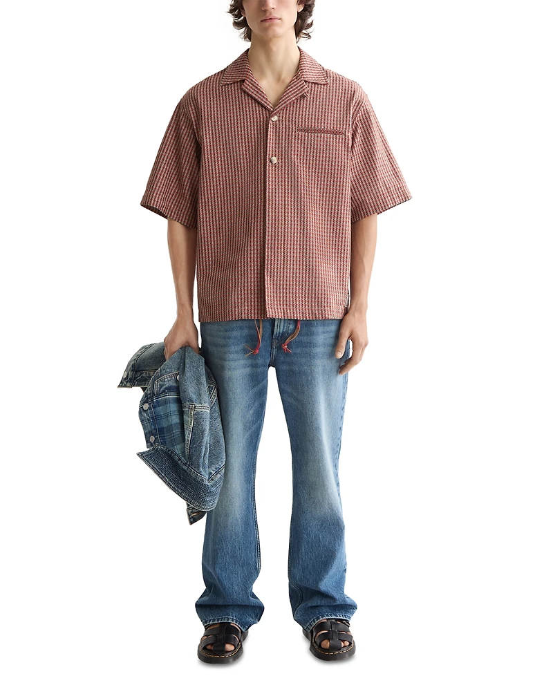 Scotch & Soda Men's Micro-Geo Pocket Shirt