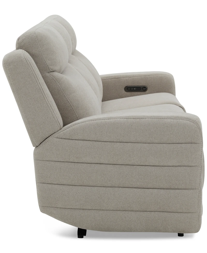 Kristyan 3-Pc. Fabric Sofa with 2 Power Recliners, Exclusively at Macy's