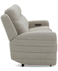 Kristyan 3-Pc. Fabric Sofa with 2 Power Recliners, Exclusively at Macy's