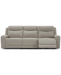Kristyan 3-Pc. Fabric Sofa with 2 Power Recliners, Exclusively at Macy's