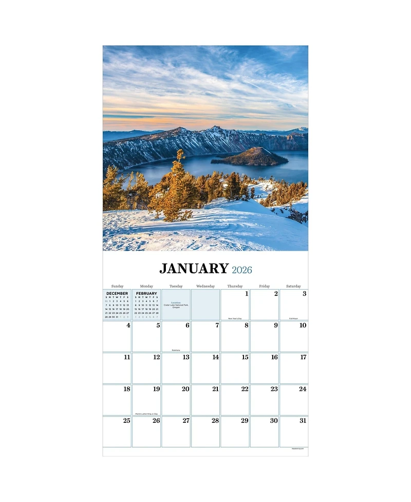 2026 Pacific Northwest Wall Calendar