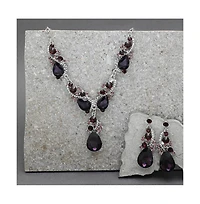 Sohi Stones Statement Necklace Set