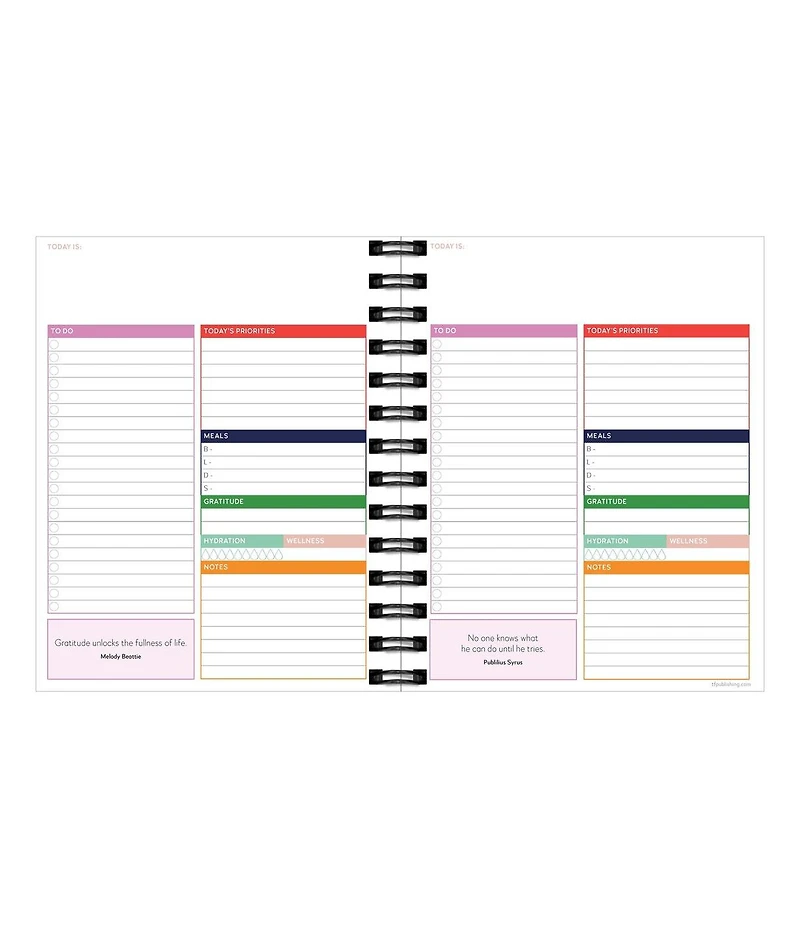Daily Monthly Luxe Planner