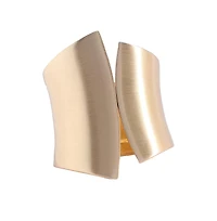 Sohi Gold-Plated Statement Cuff Bracelet