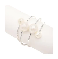 Sohi Gold-Plated Pearl Bracelet