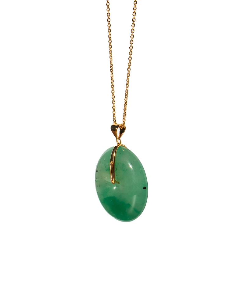 Oro — Jade Stone Pendant Necklace