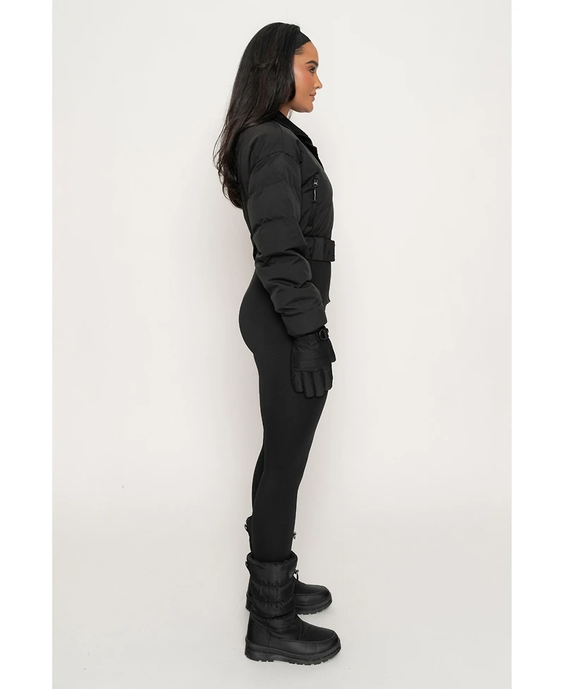 Jluxlabel Women's In Motion Nylon Jumpsuit