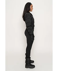Jluxlabel Women's In Motion Nylon Jumpsuit