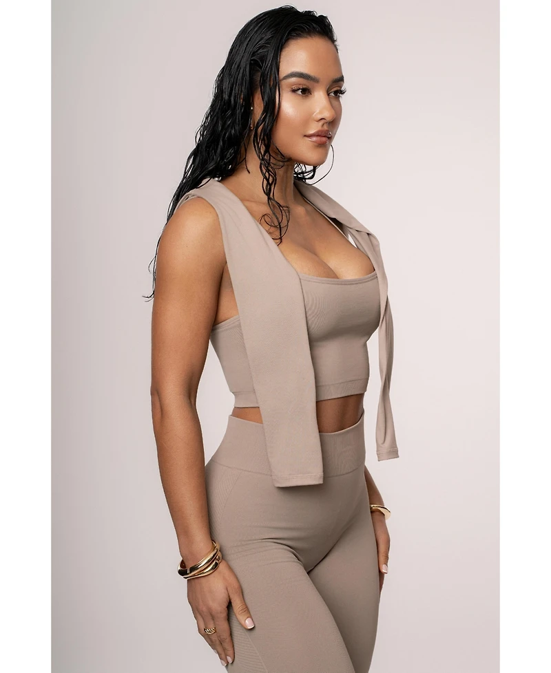 Jluxlabel Women's Active Crop Top