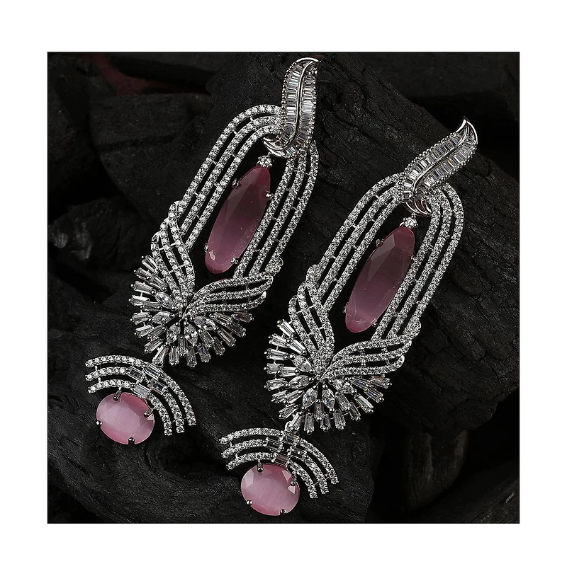 Sohi Bijou-Block Drop Earrings