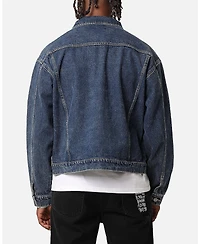 Xxiii Men's Classic Trucker Denim Jacket