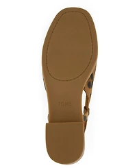 Toms Women's Jaclyn Block Heel Slingback Sandals