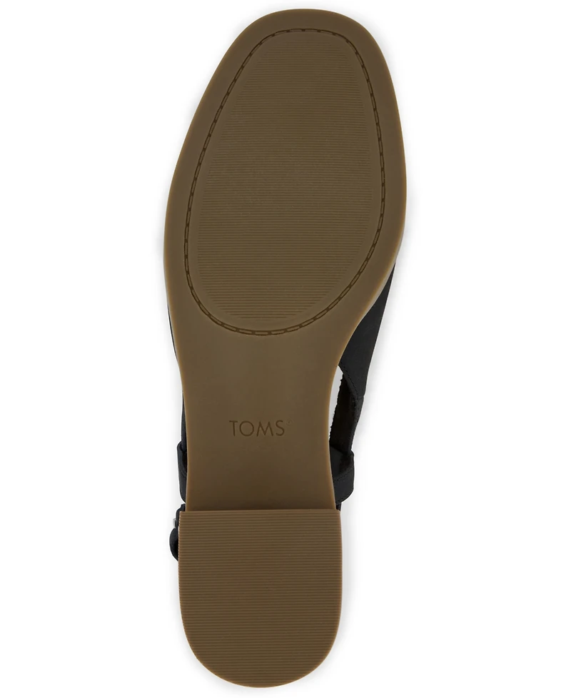 Toms Women's Jaclyn Block Heel Slingback Sandals