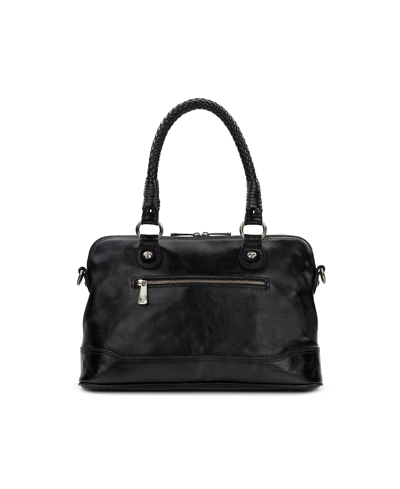 Patricia Nash Woven Augusta Medium Satchel Bag