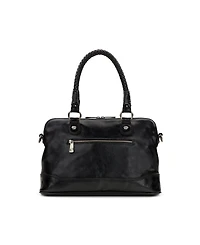 Patricia Nash Woven Augusta Medium Satchel Bag