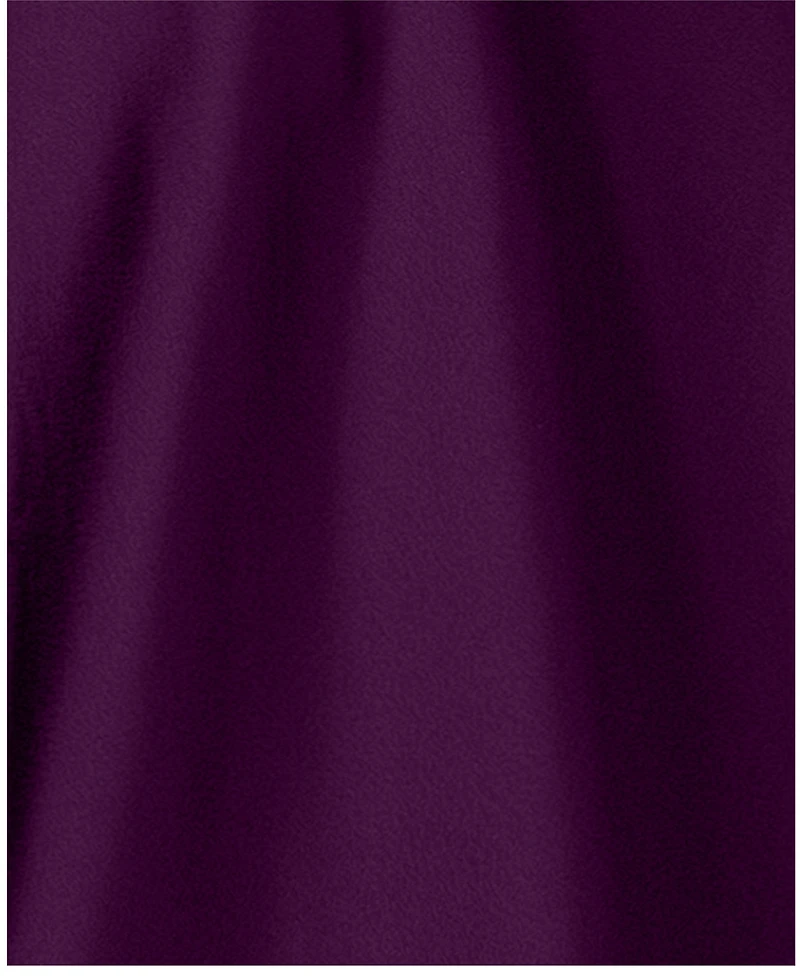 Betsy & Adam Women's Solid-Color Knot-Front Long Halter Dress