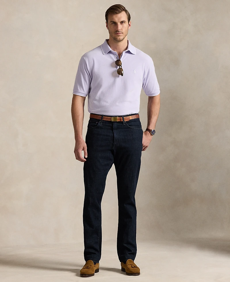 Polo Ralph Lauren Men's Big & Tall Stretch Oxford Mesh Shirt