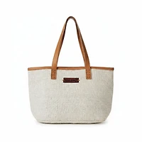 Sawa Sawa Calm Waters Handmade Sisal Straw Work/Office Tote Bag