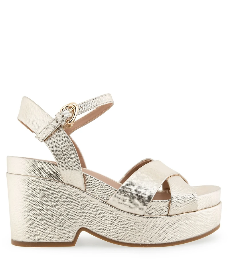 Aerosoles Women's Chabella Round Toe Platform Sandals