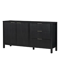 Minimalist Wave Sideboard - Entryway/Living Room Storage