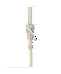 9FT Beige Patio Umbrella - Outdoor Market Umbrella