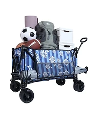 Heavy Duty Collapsible Wagon with Big Wheels