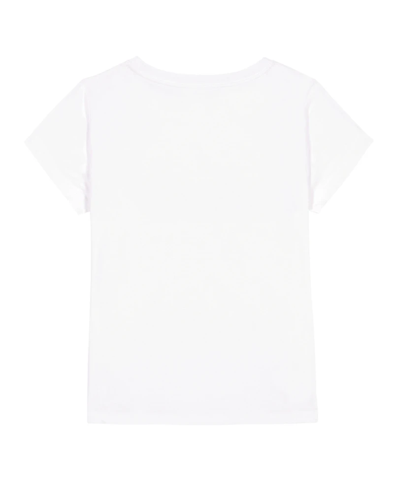 Calvin Klein Big Girls Arch Logo Short Sleeve T-Shirt