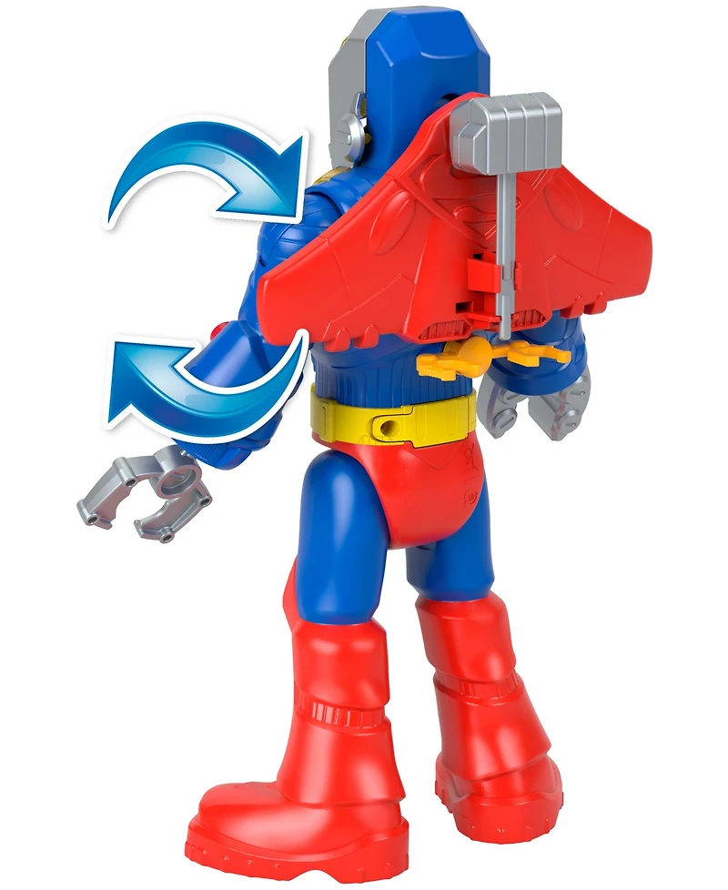 Imaginext Dc Super Friends Superman Insider Exo Suit Robot, 6 Pieces