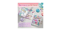 Lovely Slime Maker Kit for Kids - Includes 10+ Pre-Made Rainbow Slimes, Candy Pellets, Heart & Star Molds