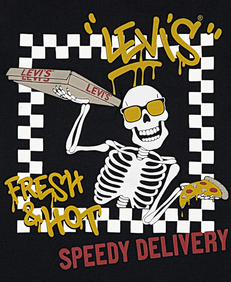 Levi's Big Boys Pizza for All T-Shirt