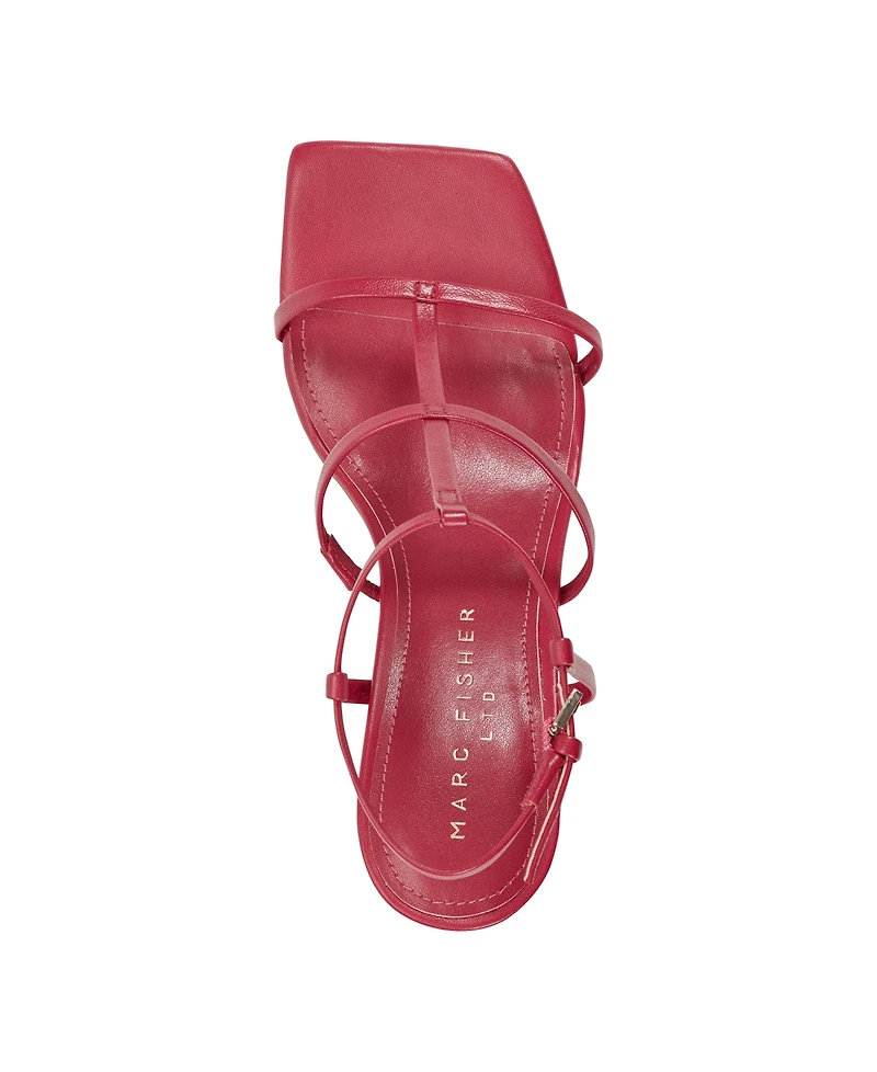 Marc Fisher Ltd Women's Dennie Caged Tapered Heel Sandals