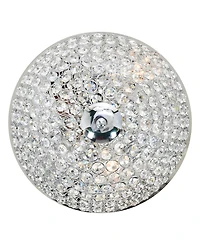 Cwi Lighting 6" Metal Globe 3 Light Bowl Flush Mount